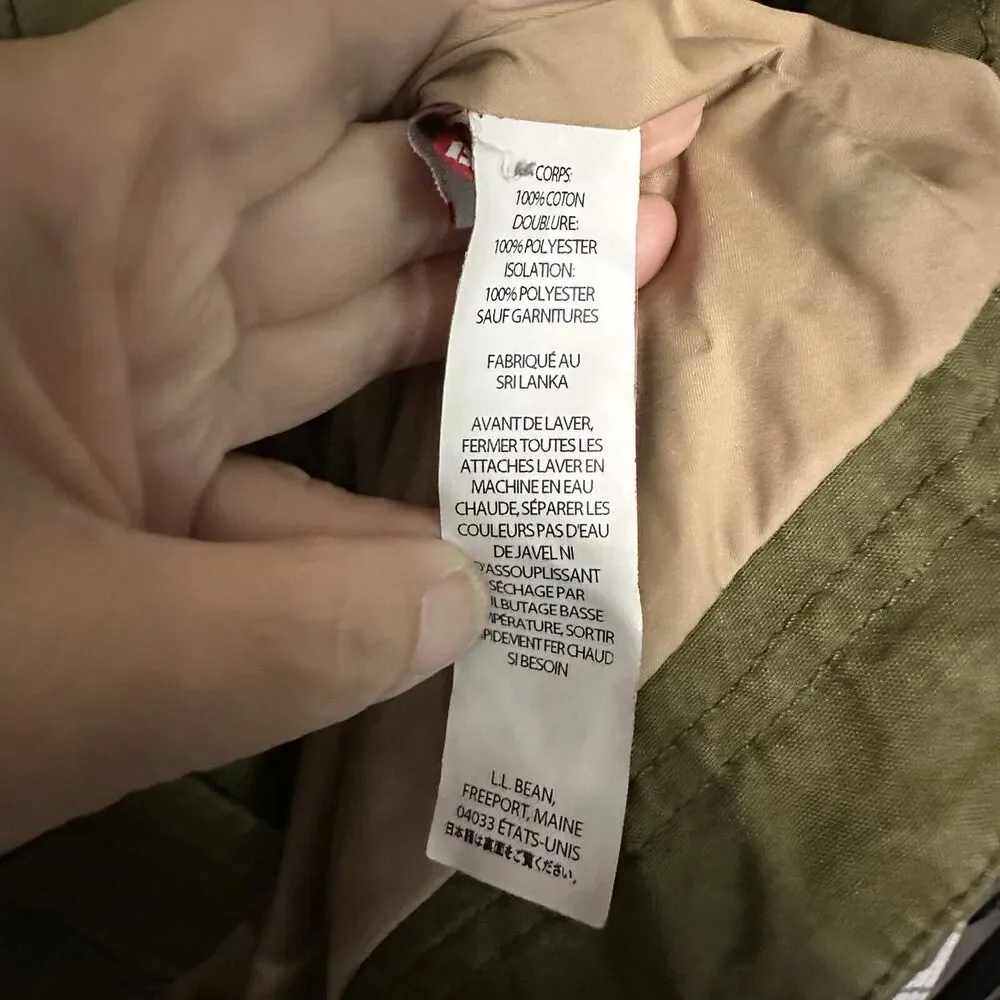 L.L. Bean Large Hunter Green Workwear Coats, Jackets See Image For Call Out. - Picture 4 of 7